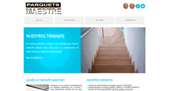 Desktop Screenshot of parquetsmaestre.com